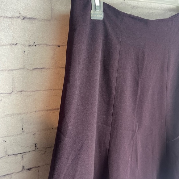 Kasper purple a-line skirt size 12 - Picture 2 of 6